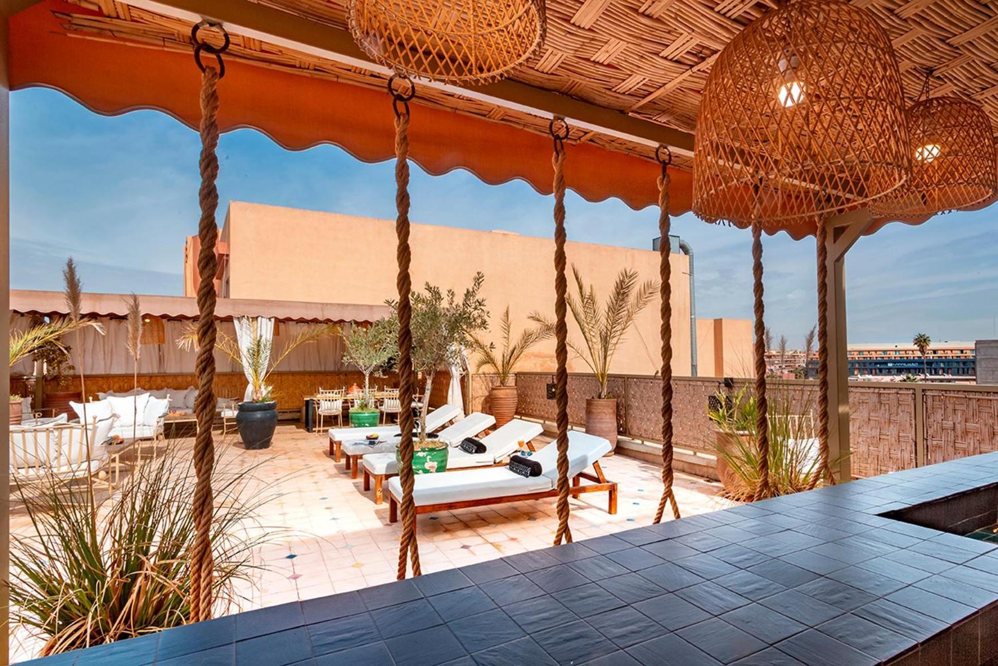 Les Tanneurs Penthouse Marrakech Apartment Marrakesh Exterior photo
